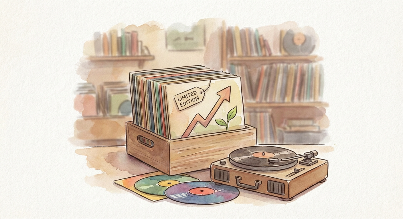 Illustration for Vinyl's Quiet Revolution: Why Your City's Pressing Club Is the Real Deal in 2025